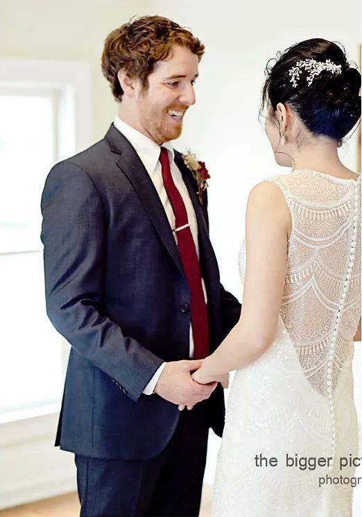 Brian and Yu-ju at their first look